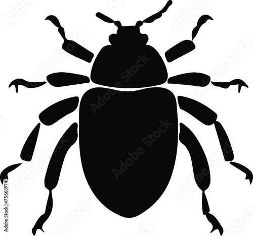 bedbug silhouette © Mappingz