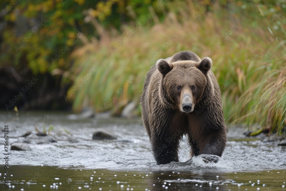 Close Encounter With A Majestic Grizzly Bear Close Encounter With A Majestic Grizzly Bear