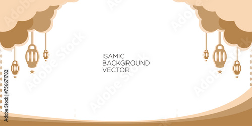 Islamic Arabic Luxury Elegant Background