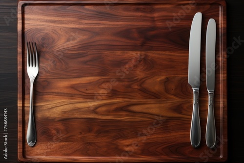 cutlery tableware set mockup background