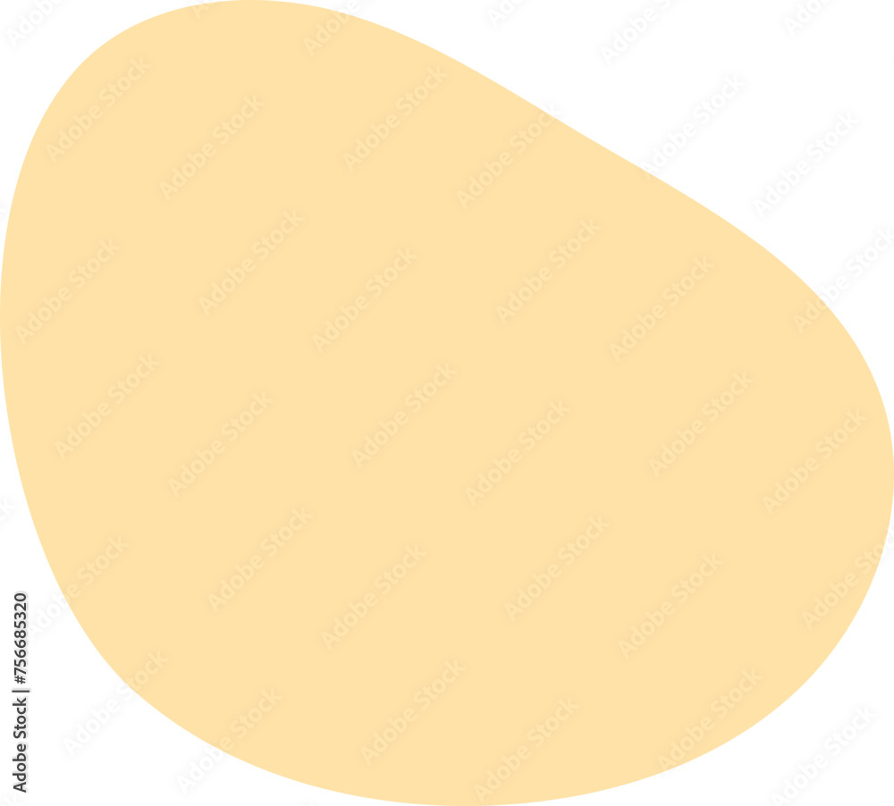 Abstract Blob Organic Shape