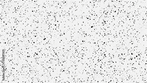 Black Dots Texture on White Background