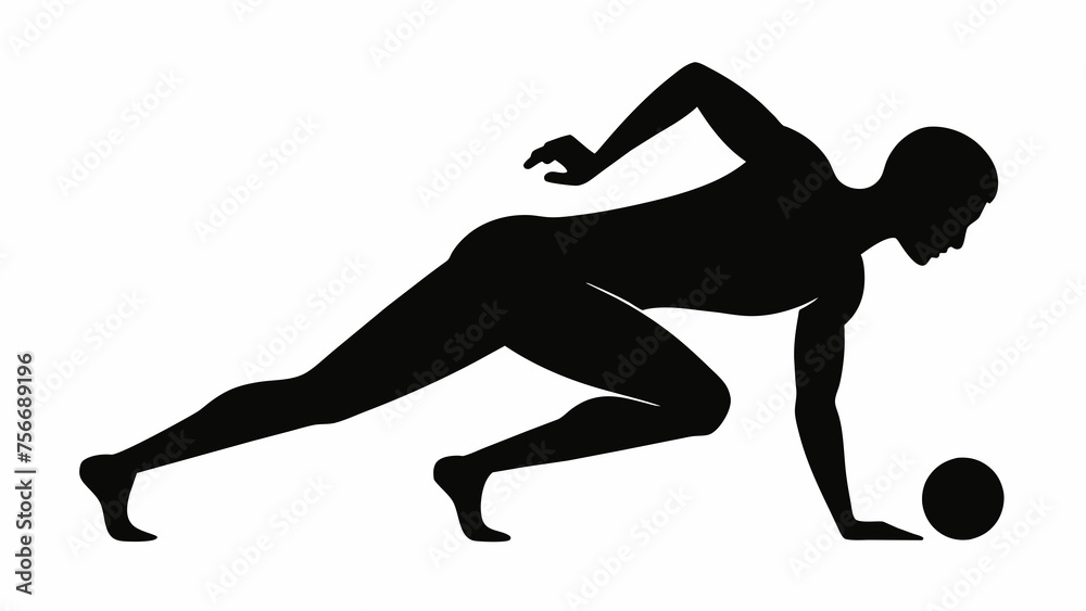  exercise silhouette vector svg file