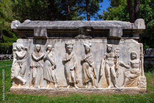 Afrodisias (Aphrodisias) Ancient city in Karacasu - Aydin, Turkey.
