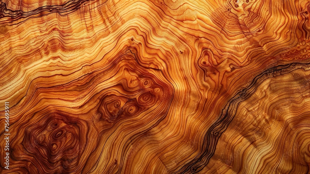 Walnut wood texture. Super long walnut planks texture background.