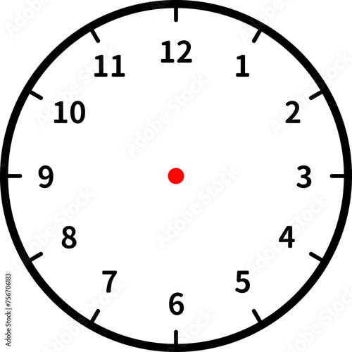 Round Clock