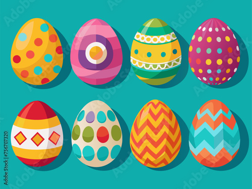 Easter eggs: rainbow mood