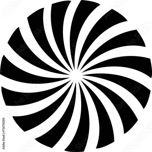 Sunburst element radial stripes or sunburst backgrounds icons of rays design. Retro stars black vector isolated on transparent. Editable stock flat geometric sunburst symbol.