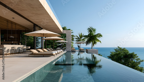 Modern luxury Scandinavian Style Villa  © Idirmesrouk