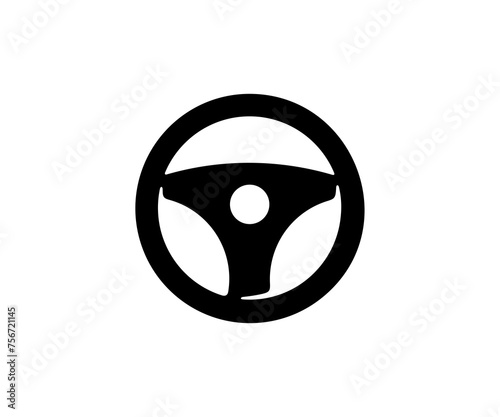 Steering wheel, vehicle, transport and transportation. Driving school, driving, car, automobile, automotive, illustration