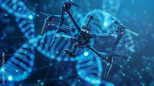 Drones and biometrics revolutionizing the field of gene editing