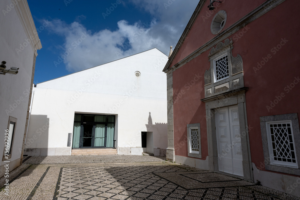 Interior of the courtyard of the Citadel of the Palace of Cascais