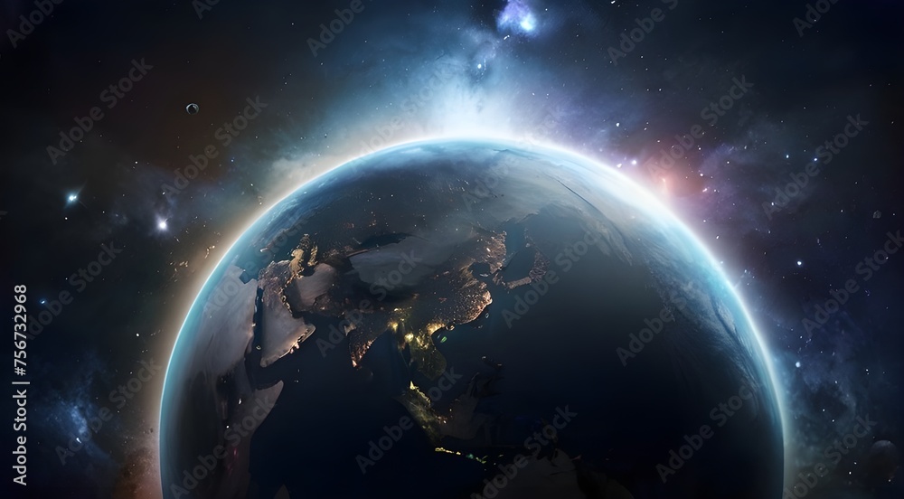 Obraz premium earth in space