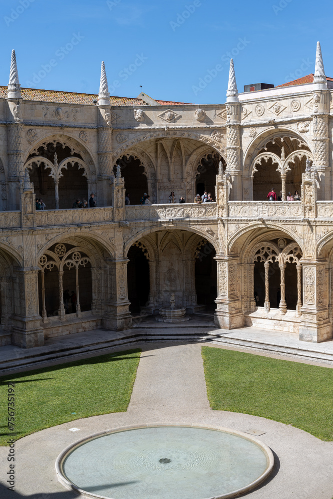 The Jerónimos Monastery is located in the neighborhood