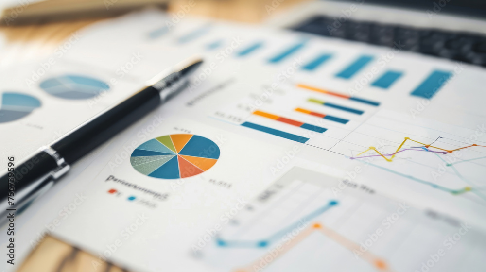 Modern business analysis with graphs and charts Modern business analysis with graphs and charts