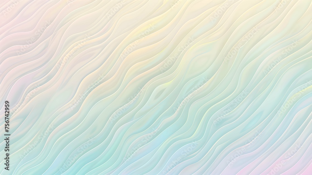Pastel tint gradient background with wavy lines texture