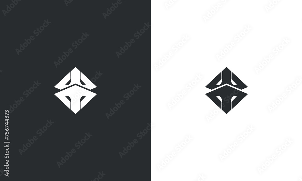 WM initials monogram logo design vector illustration WM initials monogram logo design vector illustration