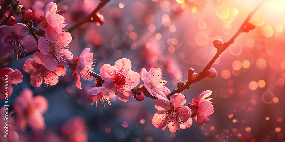 Pink magnolia flower. AI generated art illustration. Pink magnolia flower. AI generated art illustration.