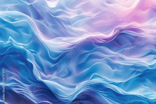 Abstract background with blue and purple waves, suitable for design projects
