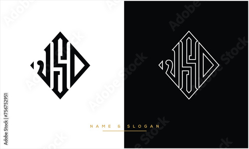 JSD, Abstract Letters Logo monogram