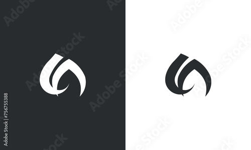 CA initials monogram logo design vector illustration