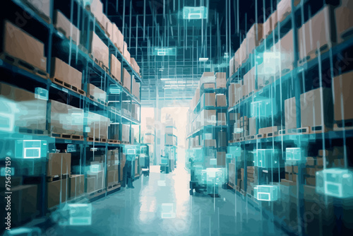 Layout of high-rise buildings in an abstract city. Modern layout of urban houses and streets. Background to illustrate new home construction.