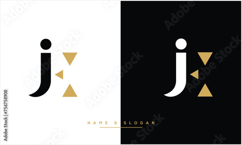 JE, EJJ, J, E, Abstract Letters Logo Monogram photo