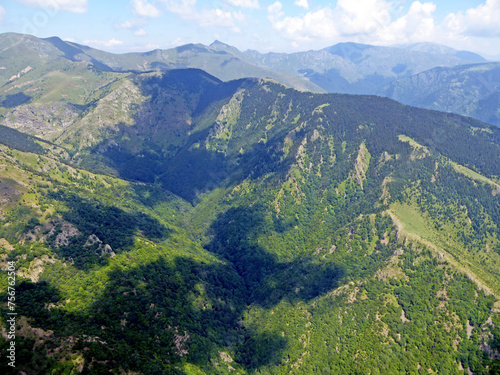 Mountains above Sopot in Bulgaria