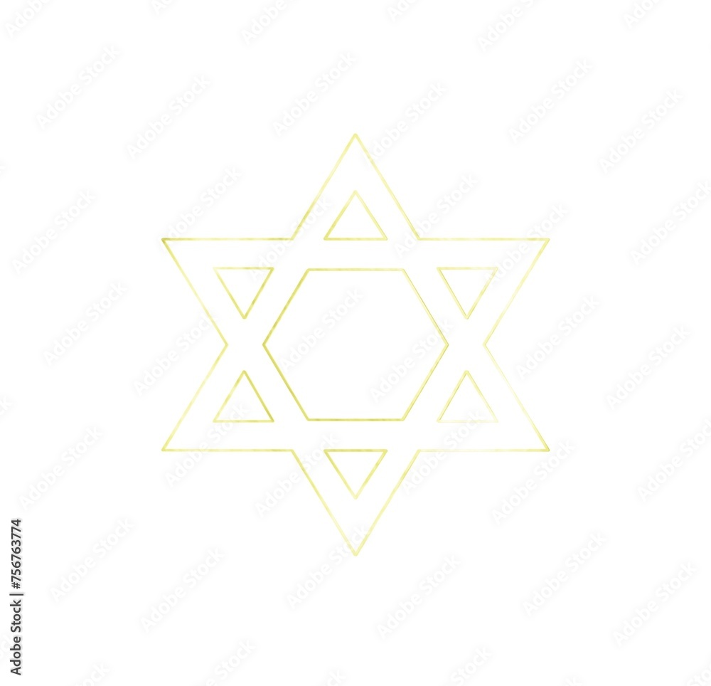 golden white Black star of david, jews jewish symbol logo illustration on white background golden white Black star of david, jews jewish symbol logo illustration on white background