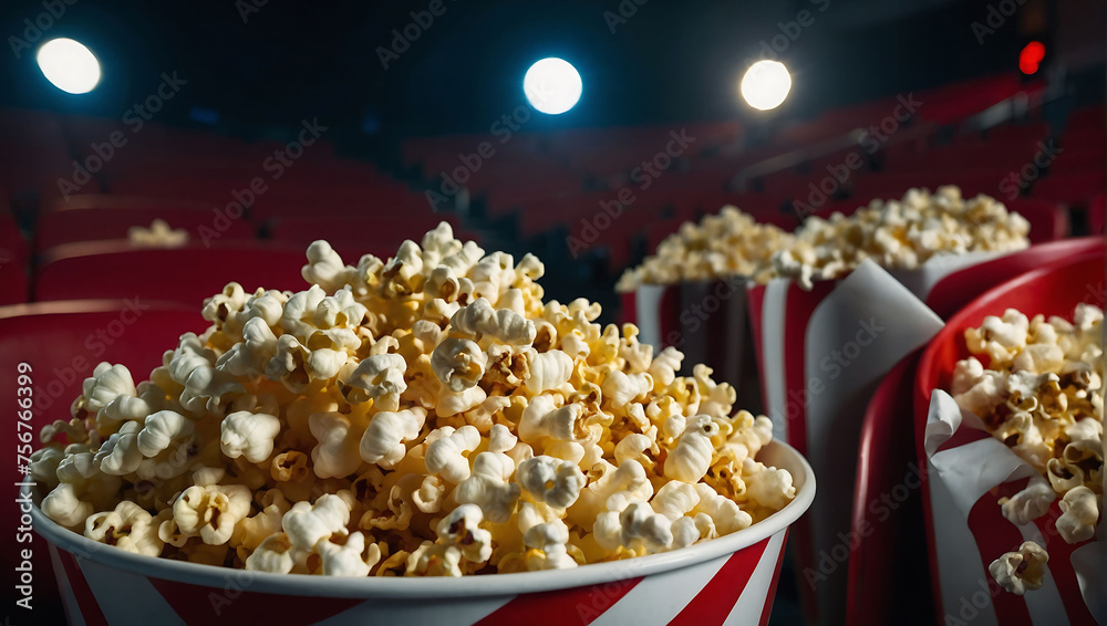 Kinowy seans w kinie z Popcornem