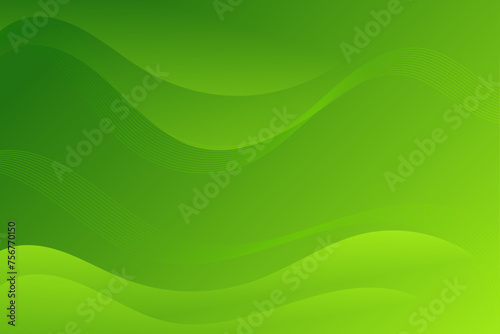 Abstract green background, Green banner 