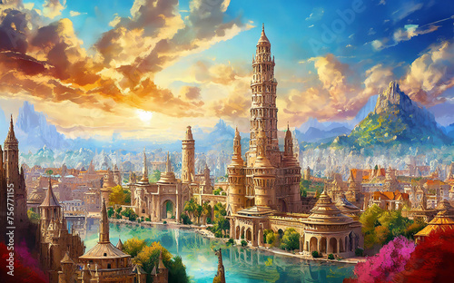 beautiful mythical places – The Tower of Babel