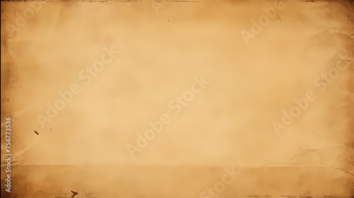 Parchment, horizontal antique parchment texture