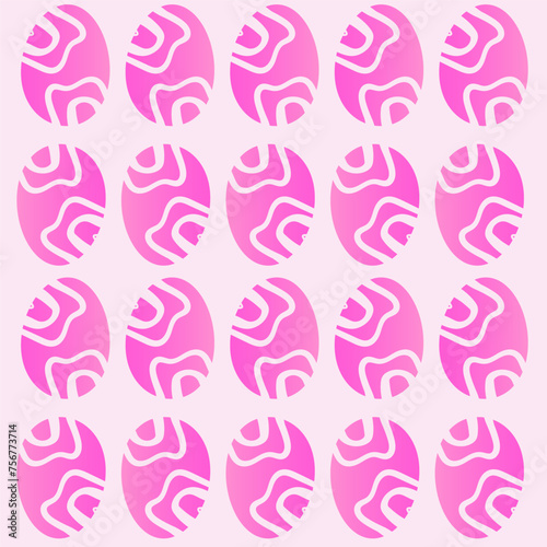 Easter holiday, Easter vector eggs and bunnies