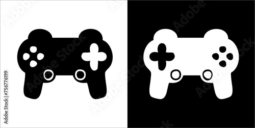 Illustration vector graphics of video game icon