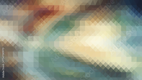 Low poly abstract colorful background, trendy, geometric, cyber polygonal wallpaper