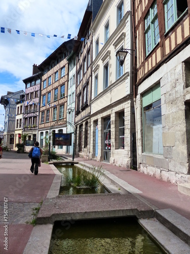 Rues et maisons médiévales de Rouen