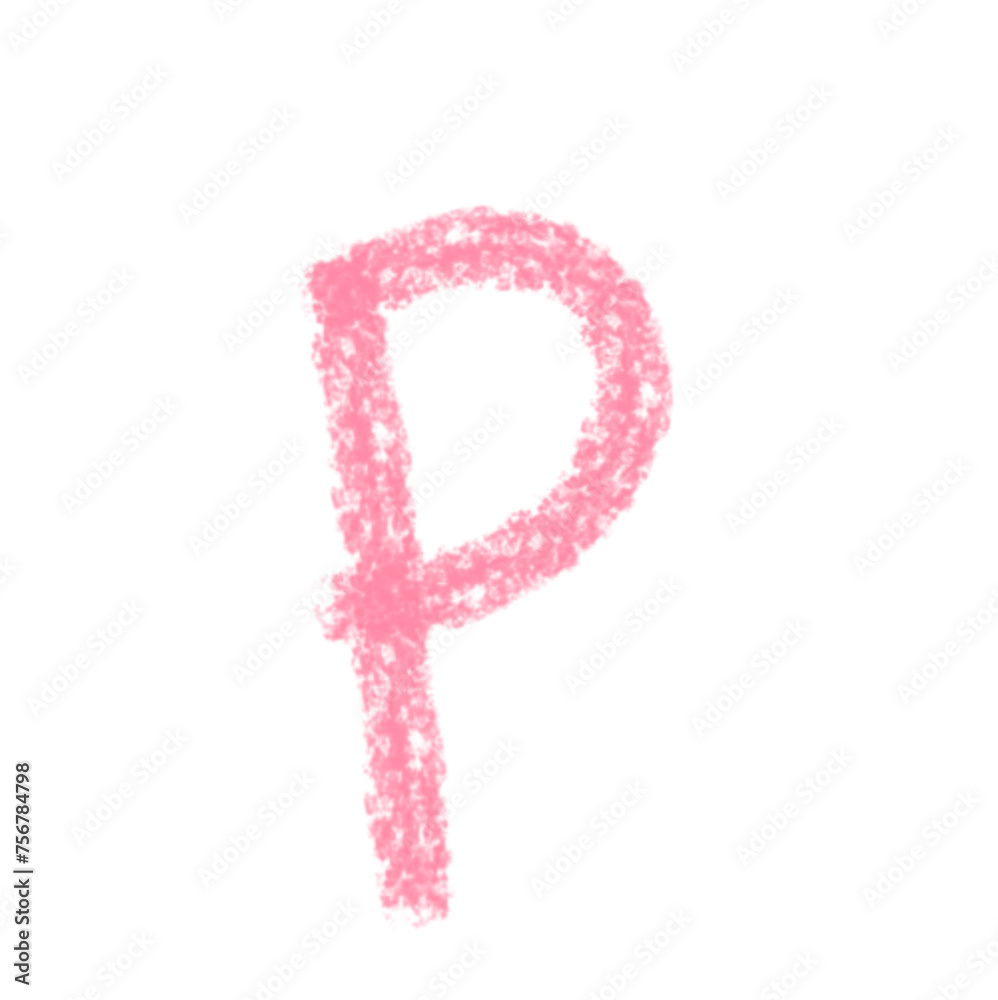 Alphabet Letters Drawn with Crayons Alphabet Letters Drawn with Crayons