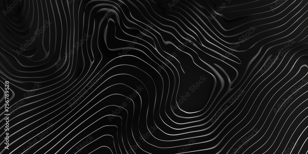 A black and white image of a wave with a lot of lines - stock background. A black and white image of a wave with a lot of lines - stock background.