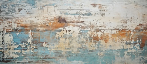 A detailed painting of a natural landscape with a serene lake, captured in fluid brush strokes on a wooden canvas, showcasing the beauty of water