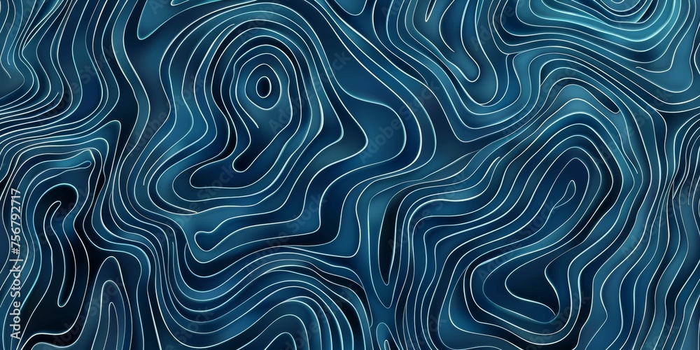 A blue and white pattern with a lot of lines - stock background. A blue and white pattern with a lot of lines - stock background.
