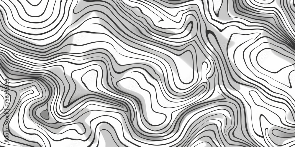 A black and white image of a wave pattern - stock background. A black and white image of a wave pattern - stock background.