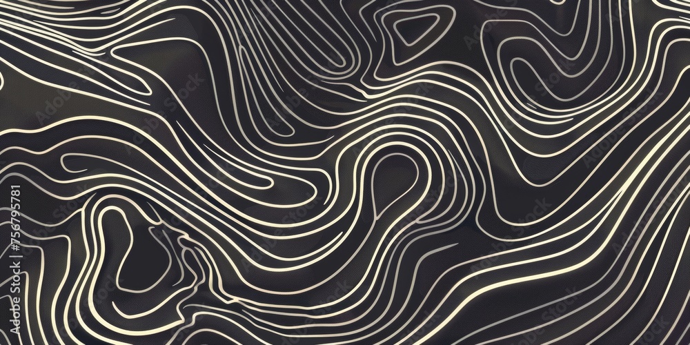 A black and white image of a wave with a gold tint - stock background. A black and white image of a wave with a gold tint - stock background.