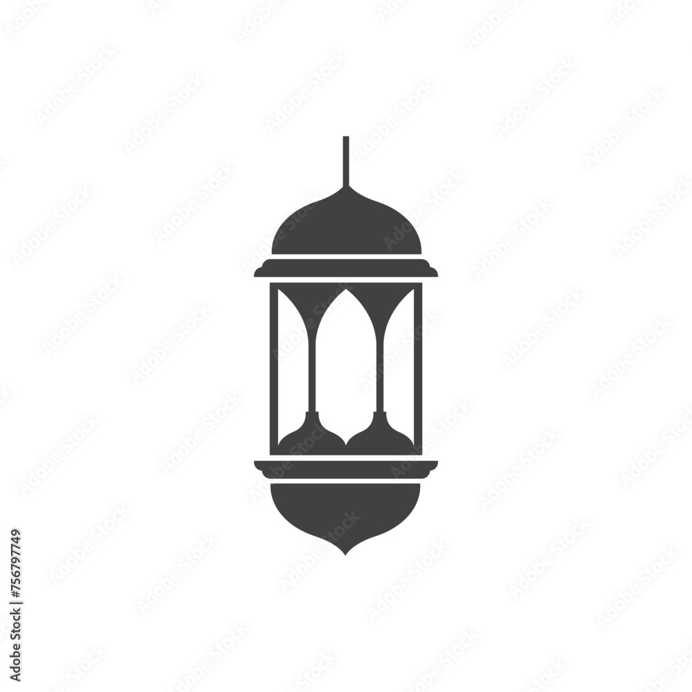 islamic lantern icon islamic lantern icon