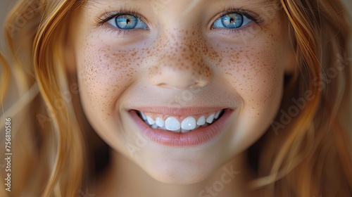 Young dental patient with a...