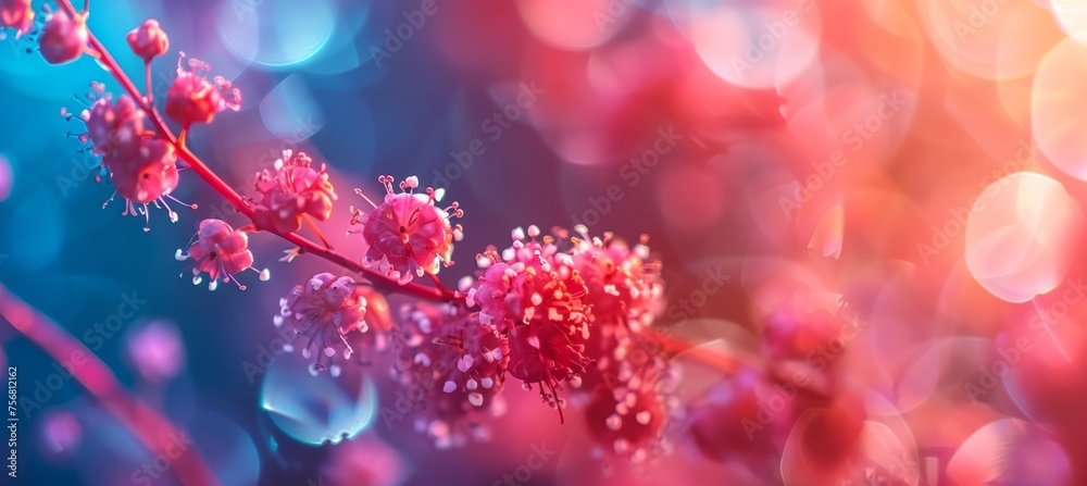 Vibrant modern abstract spring plantation scenery for dynamic background illustration Vibrant modern abstract spring plantation scenery for dynamic background illustration