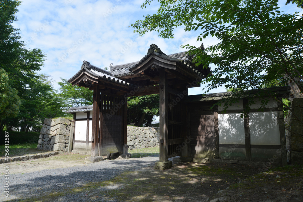 三井寺　護法社表門　滋賀県大津市