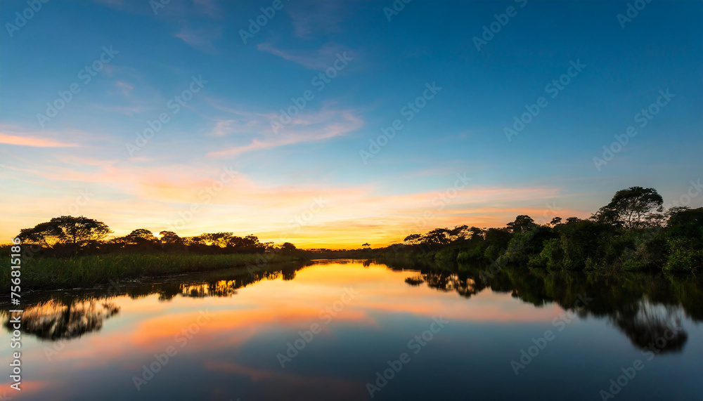 Sunset in the Pantanal, Mato Grosso do Sul, Brazil Sunset in the Pantanal, Mato Grosso do Sul, Brazil