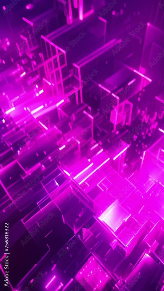 Futuristic Purple Neon Circuitry Futuristic Purple Neon Circuitry