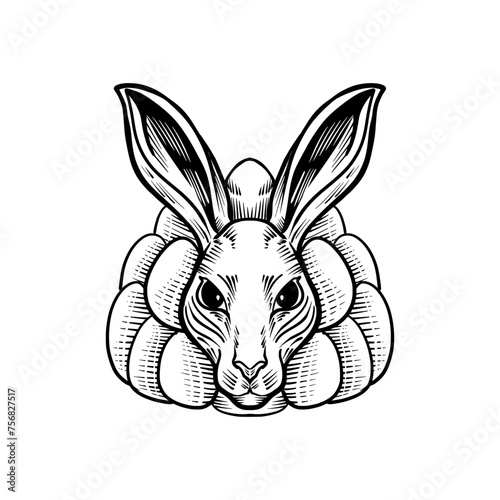 ester egg logo design and royalty